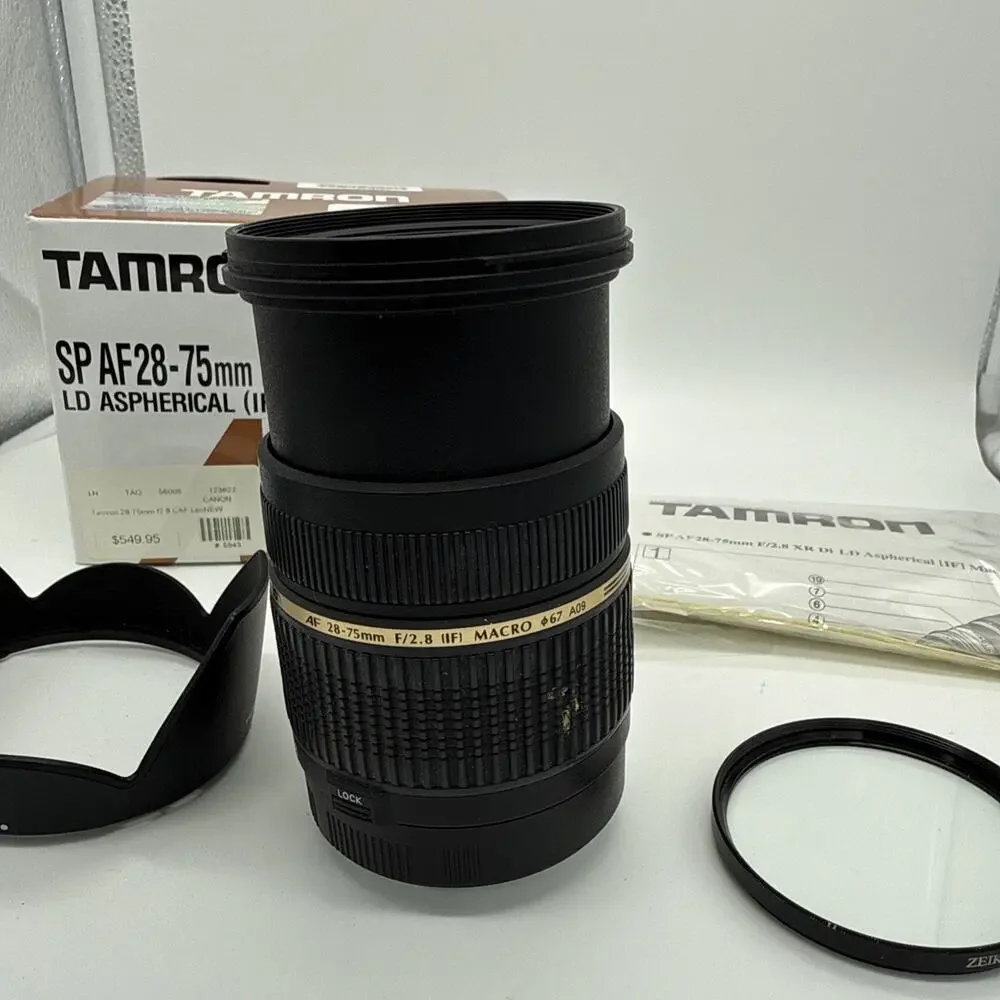 USED Tamron SP AF 28-75mm F/2.8 XR Di LD Aspherical Lens for Canon Macro